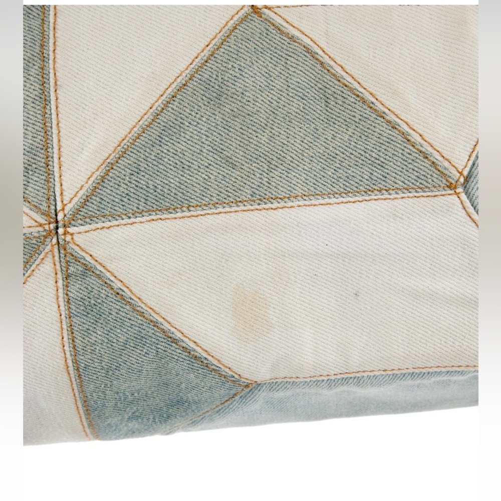 Isabel Marant Etoile‎ “Lea” Geometric Pattern Jean denim tote bag - Picture 3 of 7